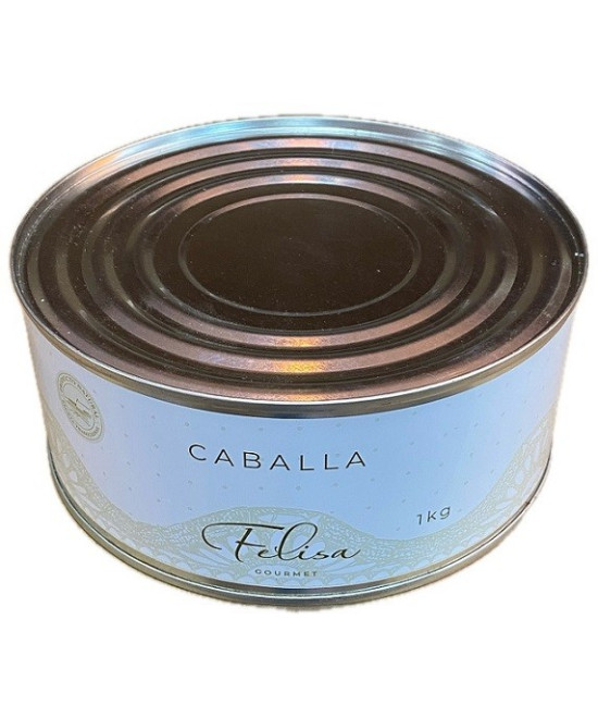CABALLA EN ACEITE DE GIRASOL 1KG FELISA GOURMET BARBATE