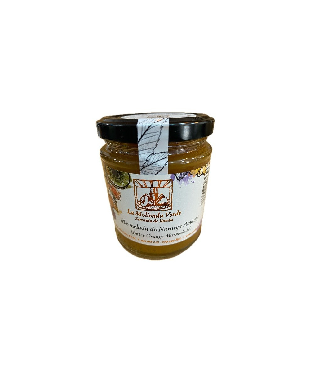 MERMELADA DE NARANJA AMARGA 275 G LA MOLIENDA VERDE ARTESANAL