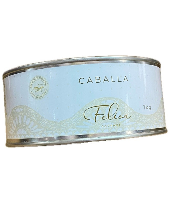 CABALLA EN ACEITE DE GIRASOL 1KG FELISA GOURMET BARBATE