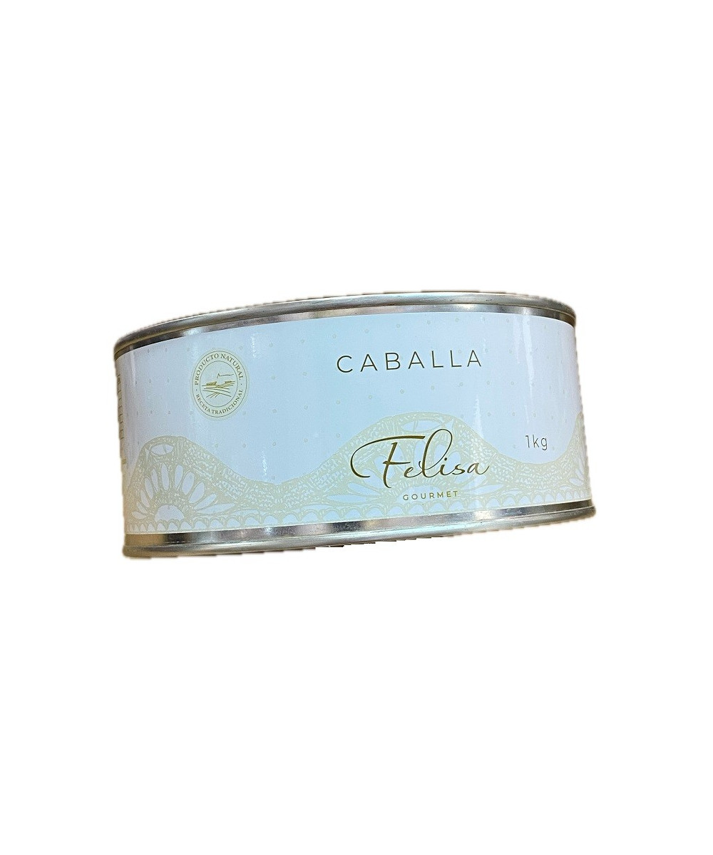 CABALLA EN ACEITE DE GIRASOL 1KG FELISA GOURMET BARBATE