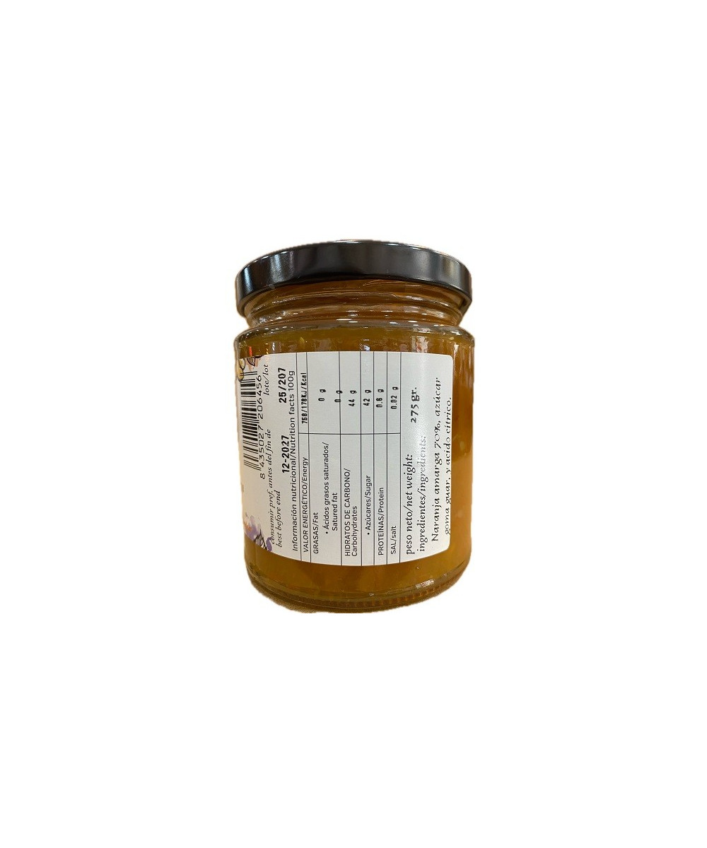 MERMELADA DE NARANJA AMARGA 275 G LA MOLIENDA VERDE ARTESANAL