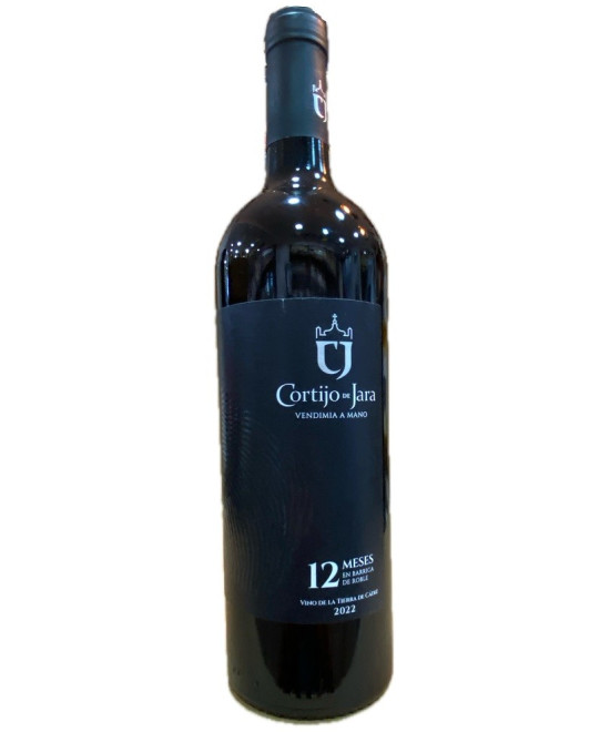 VINO TINTO CORTIJO DE JARA CRIANZA 12 MESES EN BARRICA DE ROBLE 75 CL