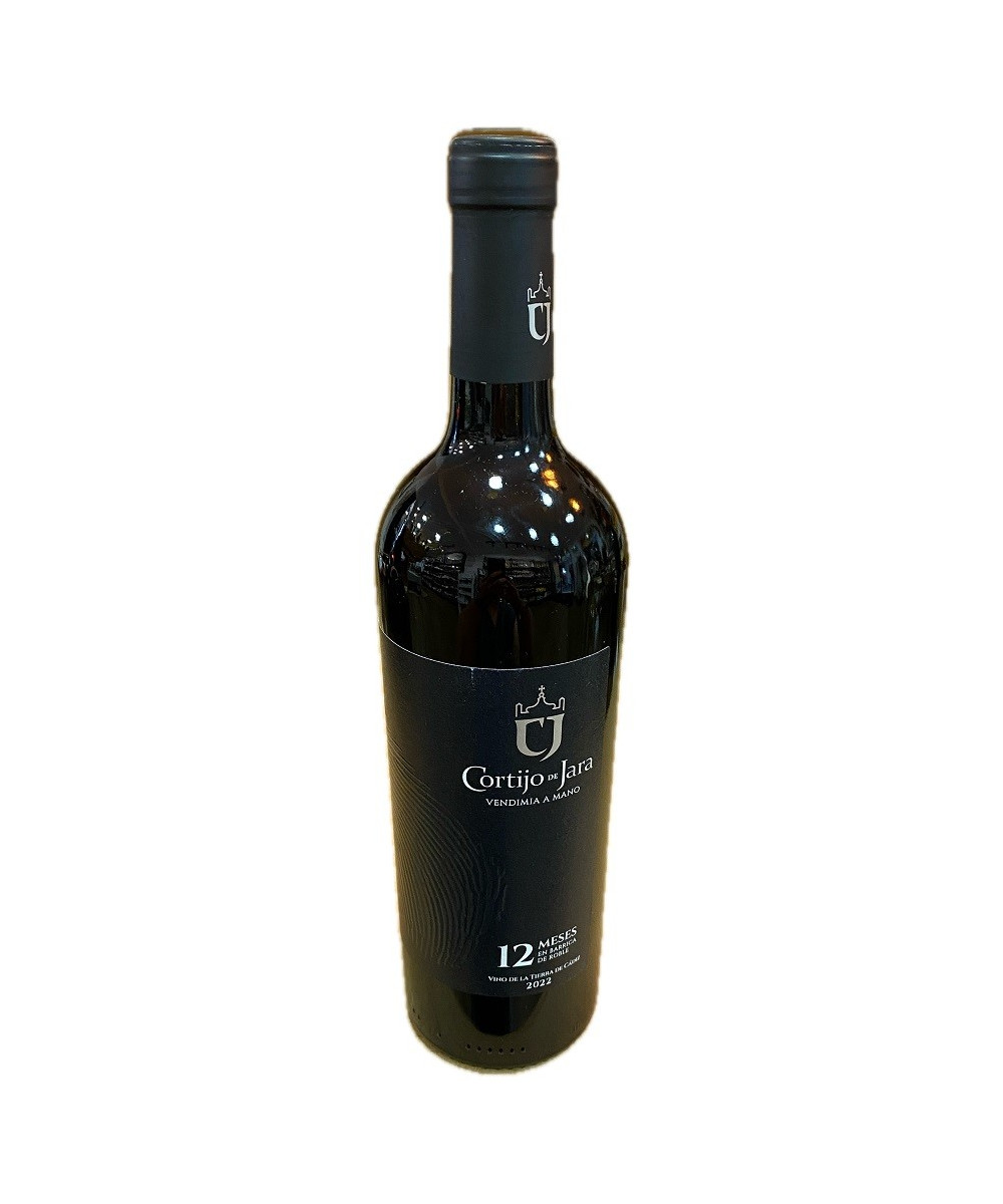 VINO TINTO CORTIJO DE JARA CRIANZA 12 MESES EN BARRICA DE ROBLE 75 CL
