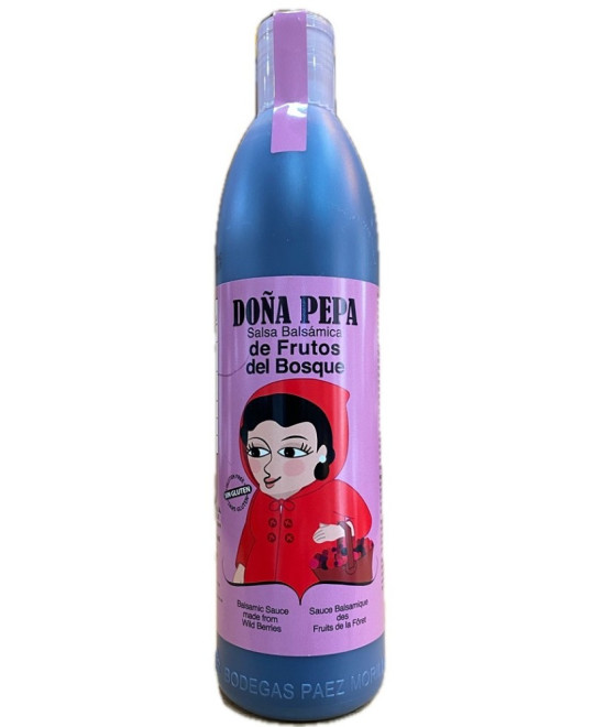 SALSA BALSÁMICA DE FRUTOS DEL BOSQUE 600G PÁEZ MORILLA JEREZ