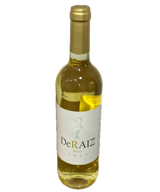VINO BLANCO DeRAIZ ECOLÓGICO 75 CL (PALOMINO FINO Y PEDRO XIMÉNEZ)