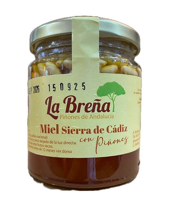 MIEL CON PIÑONES LA BREÑA 140 G