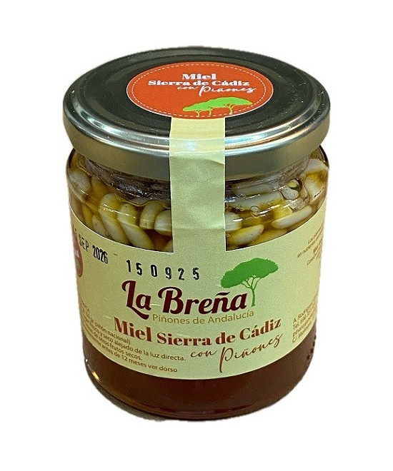 MIEL CON PIÑONES LA BREÑA 140 G