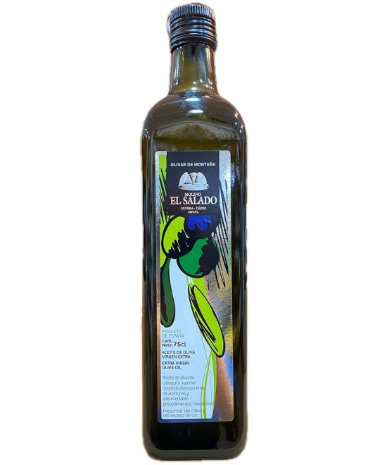 ACEITE DE OLIVA VIRGEN EXTRA MOLINO SALADO 750 ML (OLVERA, CÁDIZ)