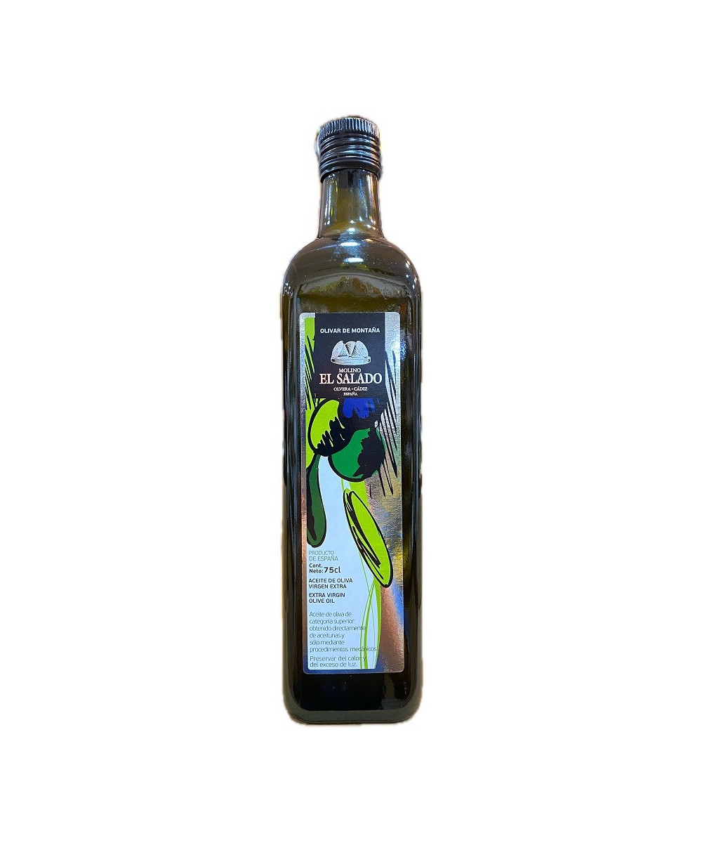 ACEITE DE OLIVA VIRGEN EXTRA MOLINO SALADO 750 ML (OLVERA, CÁDIZ)