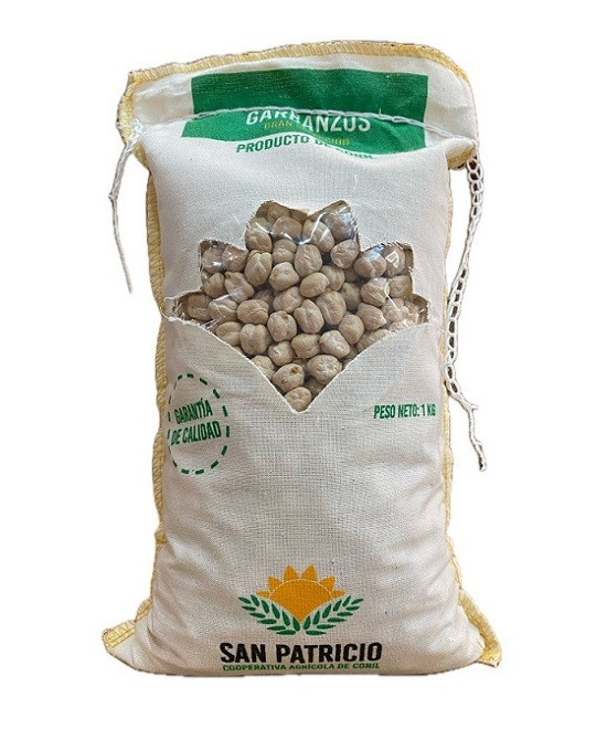 GARBANZOS GRAN SELECCIÓN 1 KG COOPERATIVA AGRÍCOLA SAN PATRICIO (CONIL, CÁDIZ)