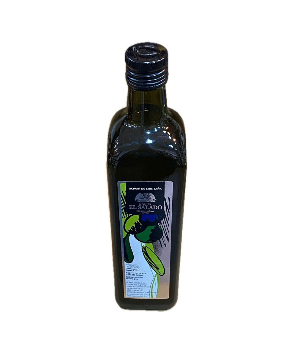ACEITE DE OLIVA VIRGEN EXTRA MOLINO SALADO 750 ML (OLVERA, CÁDIZ)