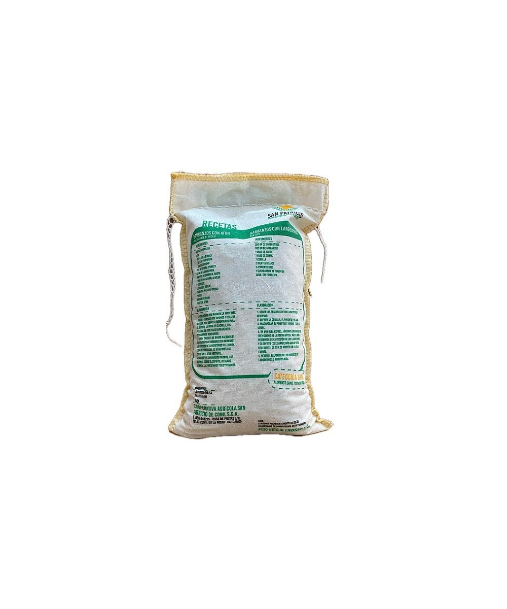 GARBANZOS GRAN SELECCIÓN 1 KG COOPERATIVA AGRÍCOLA SAN PATRICIO (CONIL, CÁDIZ)