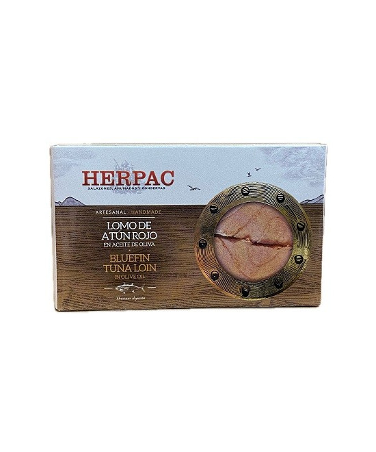 LOMO DE ATÚN ROJO EN ACEITE DE OLIVA HERPAC 120 G – BARBATE GOURMET