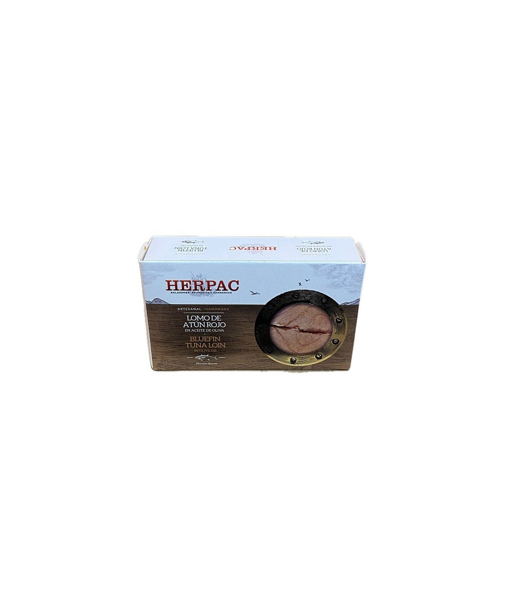 LOMO DE ATÚN ROJO EN ACEITE DE OLIVA HERPAC 120 G – BARBATE GOURMET