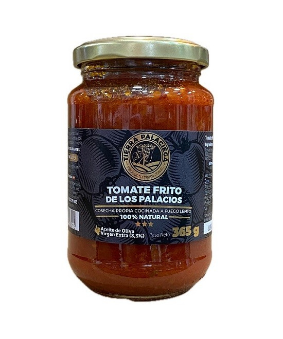 TOMATE FRITO TIERRA PALACIEGA 365 G – 100% NATURAL DE LOS PALACIOS Y V