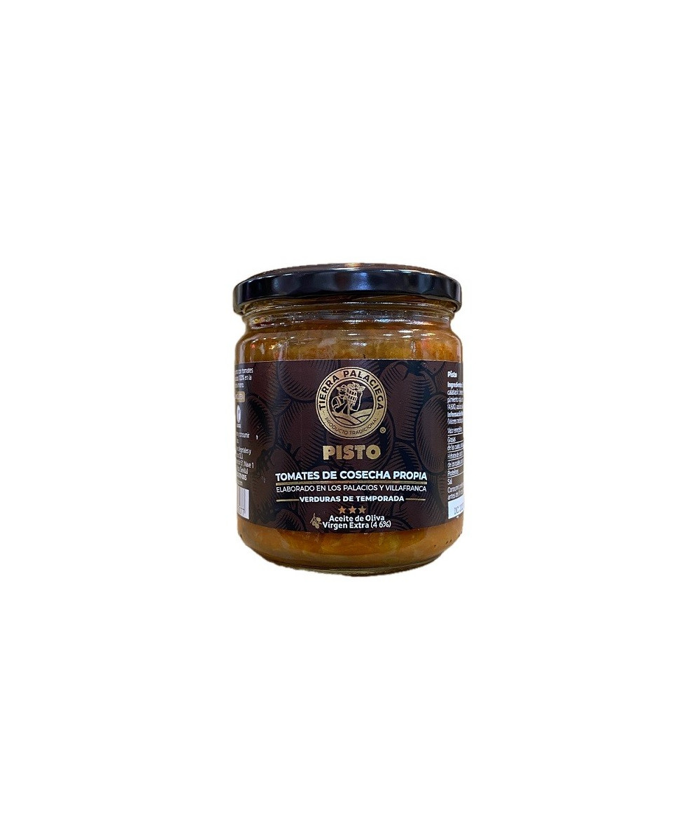 PISTO DE VERDURAS TIERRA PALACIEGA 340 G – ELABORADO CON TOMATES DE CO