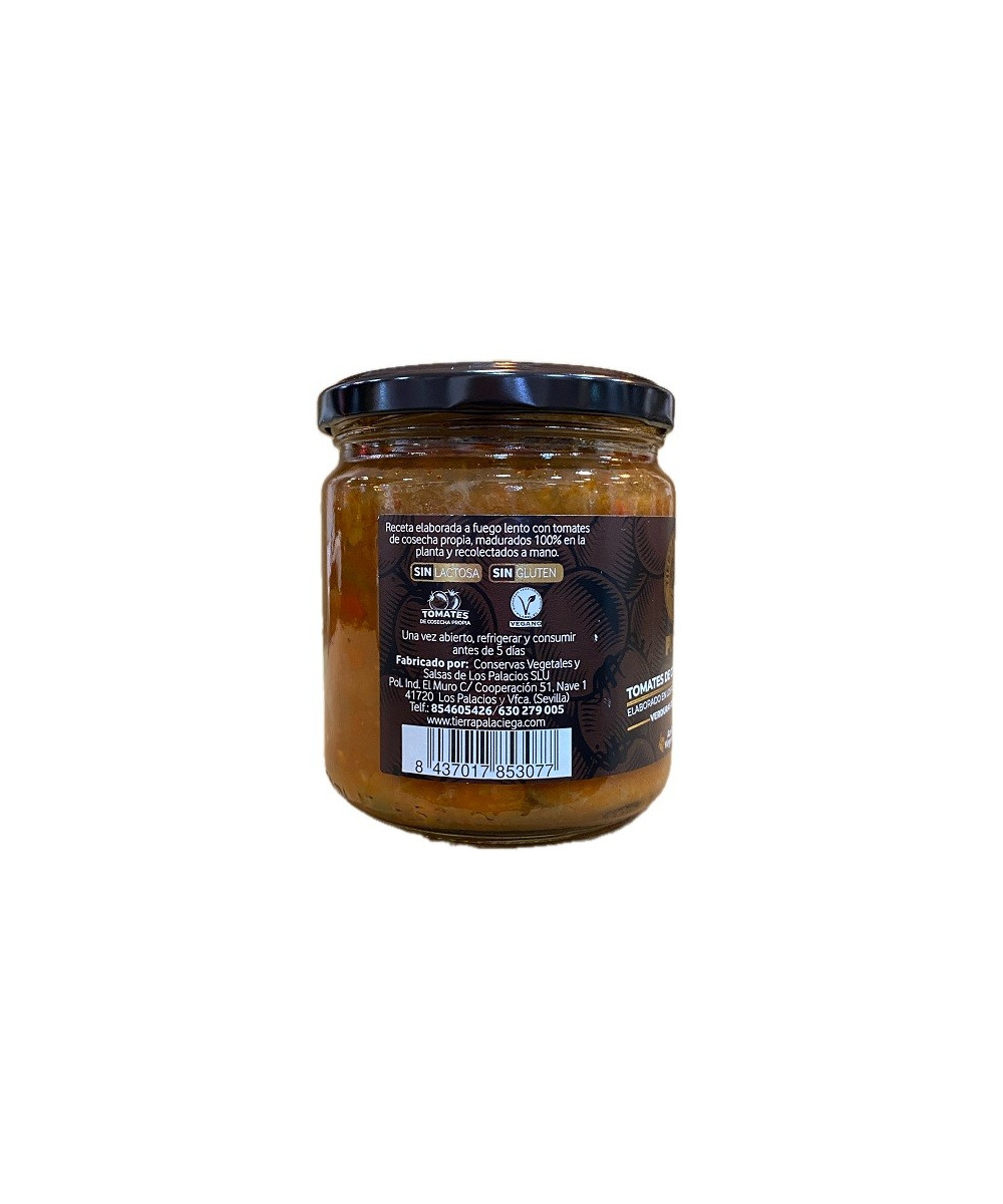 PISTO DE VERDURAS TIERRA PALACIEGA 340 G – ELABORADO CON TOMATES DE CO