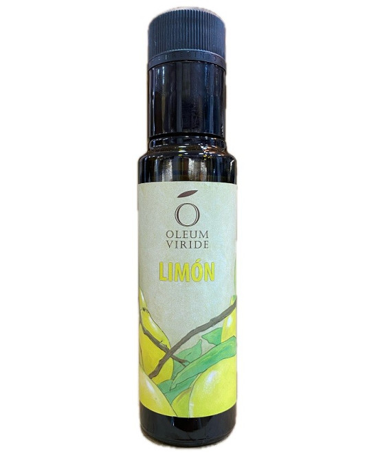 ACEITE DE OLIVA VIRGEN EXTRA CON LIMÓN OLEUM VIRIDE 100ML – ZAHARA DE LA SIERRA CÁDIZ