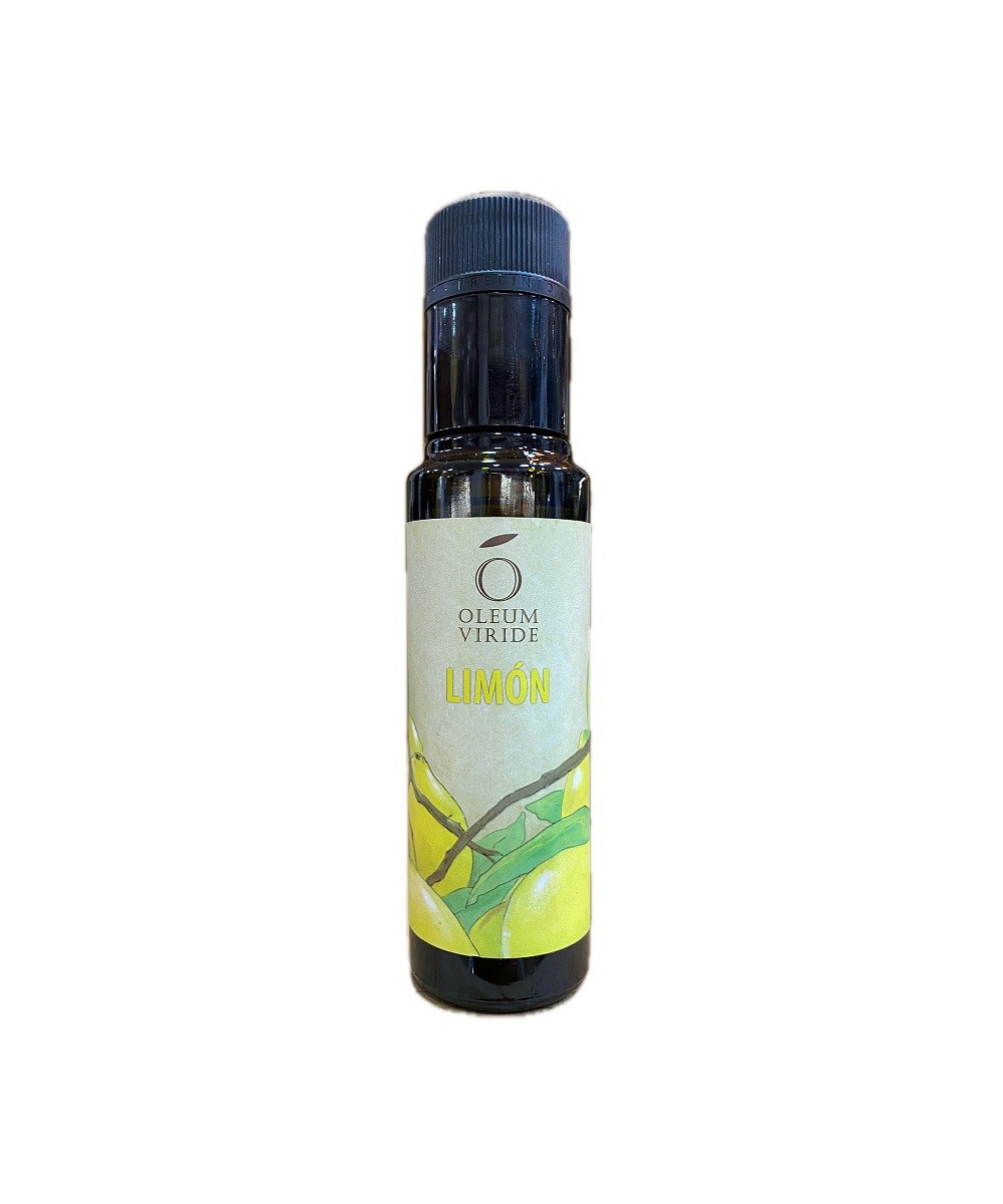 ACEITE DE OLIVA VIRGEN EXTRA CON LIMÓN OLEUM VIRIDE 100ML – ZAHARA DE LA SIERRA CÁDIZ