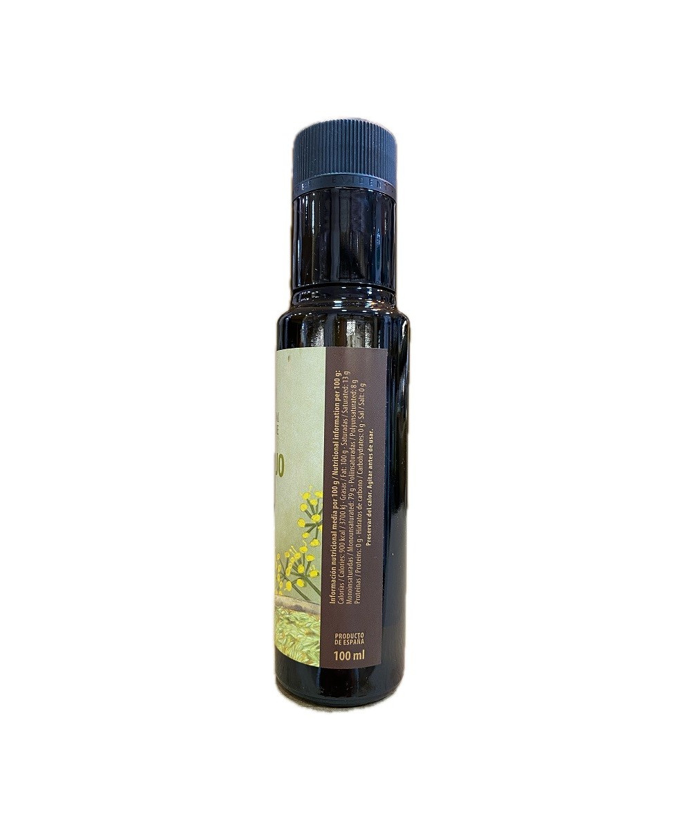 ACEITE DE OLIVA VIRGEN EXTRA CON HINOJO OLEUM VIRIDE 100ML – ZAHARA DE LA SIERRA CÁDIZ