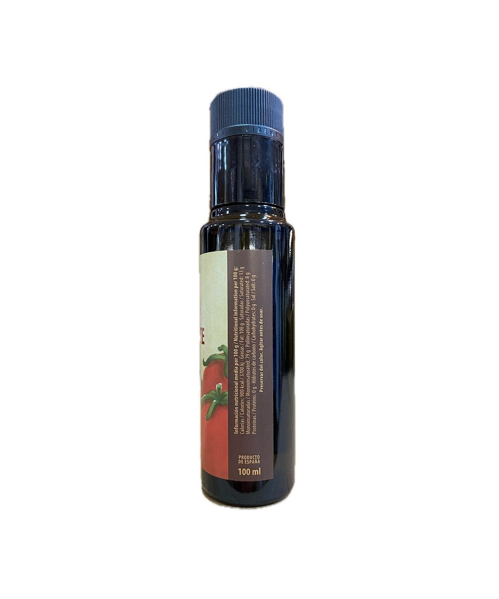 ACEITE DE OLIVA VIRGEN EXTRA CON TOMATE OLEUM VIRIDE 100ML – ZAHARA DE LA SIERRA CÁDIZ