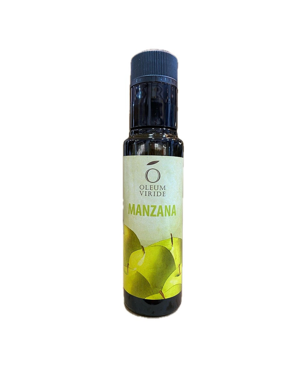 ACEITE DE OLIVA VIRGEN EXTRA CON MANZANA OLEUM VIRIDE 100ML – ZAHARA DE LA SIERRA CÁDIZ