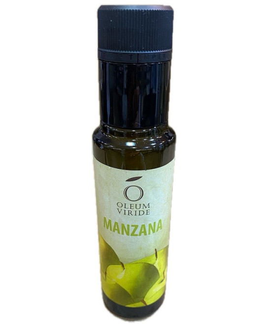 ACEITE DE OLIVA VIRGEN EXTRA CON MANZANA OLEUM VIRIDE 100ML – ZAHARA DE LA SIERRA CÁDIZ