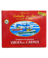 FILETES DE CABALLA EN ACEITE DE OLIVA VIRGEN DEL CARMEN 237 G – CONSERVA DE TARIFA