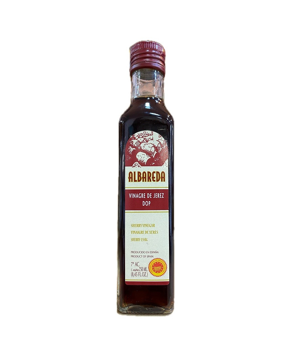 VINAGRE DE JEREZ DOP ALBAREDA 250 ML – 7º DE ACIDEZ | VINAGRES DE YEMA