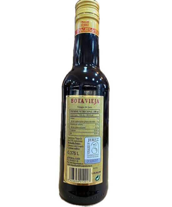 VINAGRE DE JEREZ BOTA VIEJA 375 ML – 7º DE ACIDEZ | VINAGRES DE YEMA