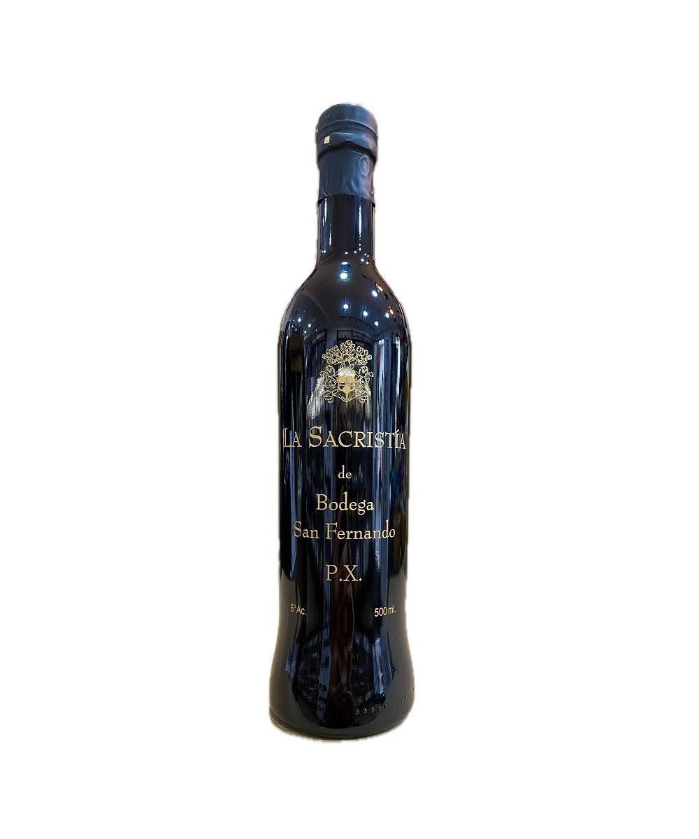 VINAGRE DE JEREZ RESERVA LA SACRISTÍA PX 500 ML – BODEGA SAN FERNANDO