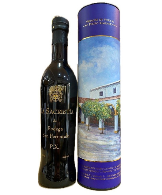 VINAGRE DE JEREZ RESERVA LA SACRISTÍA PX 500 ML – BODEGA SAN FERNANDO