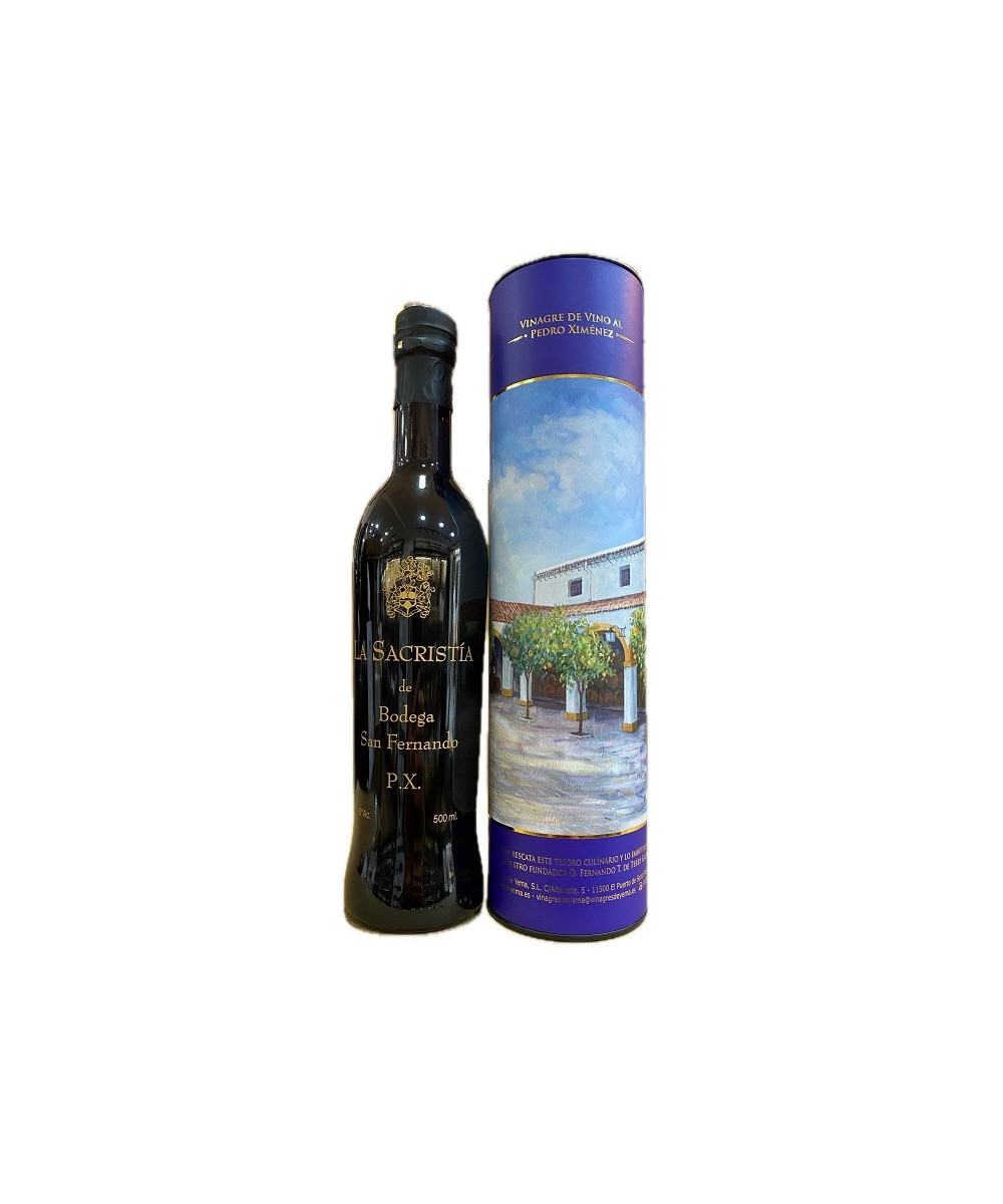 VINAGRE DE JEREZ RESERVA LA SACRISTÍA PX 500 ML – BODEGA SAN FERNANDO