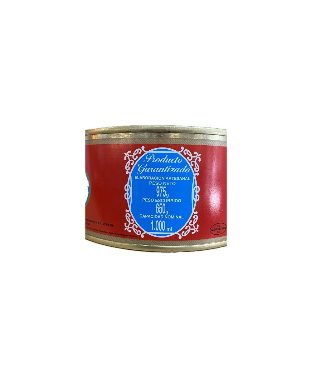 FILETES DE CABALLA EN ACEITE DE OLIVA VIRGEN DEL CARMEN 975 G – CONSERVA DE TARIFA