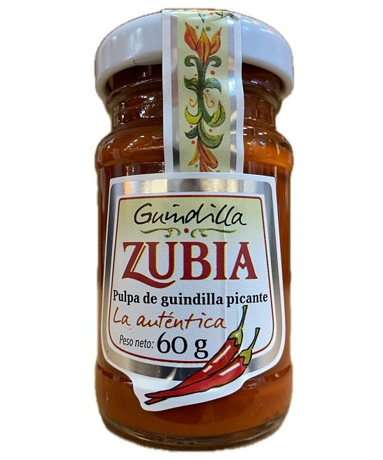 PULPA DE GUINDILLA PICANTE ZUBIA LA AUTÉNTICA 60 G – SABOR INTENSO