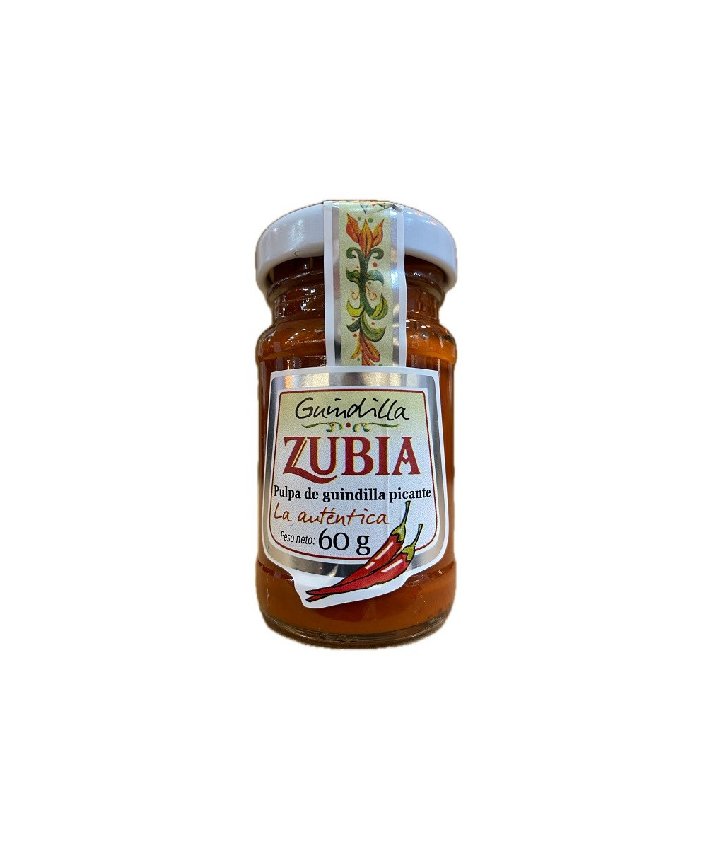 PULPA DE GUINDILLA PICANTE ZUBIA LA AUTÉNTICA 60 G – SABOR INTENSO