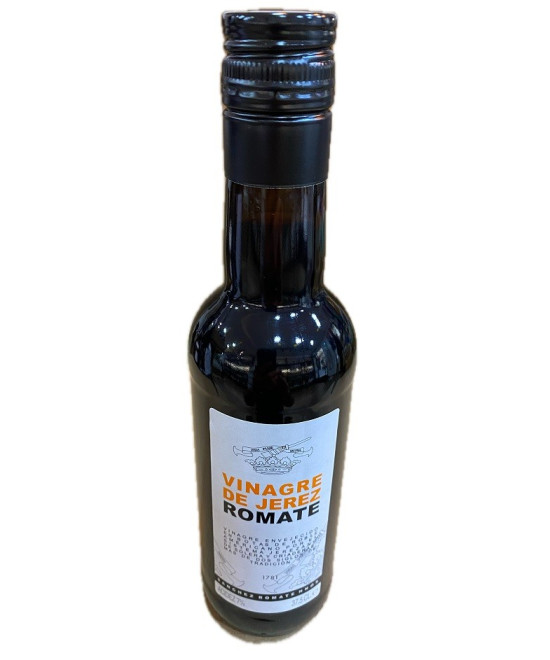 VINAGRE DE JEREZ SÁNCHEZ ROMATE 37,5 CL – ENVEJECIDO EN BOTAS DE ROBLE