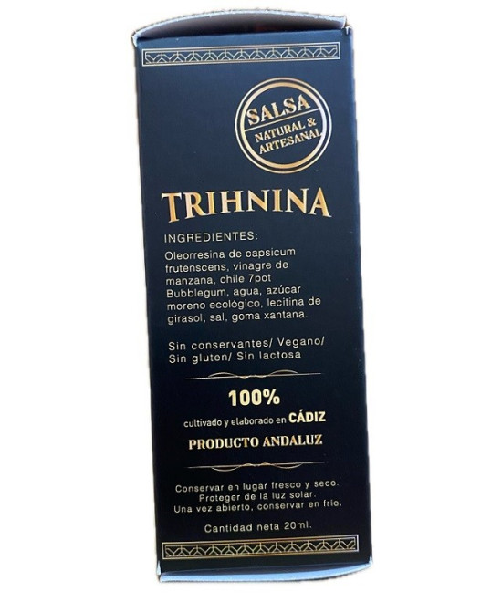 TRIHNINA ACHILIPÚ SALSA EXTRAPICANTE 20 ML – 1.250.000 SHU, 100% CÁDIZ