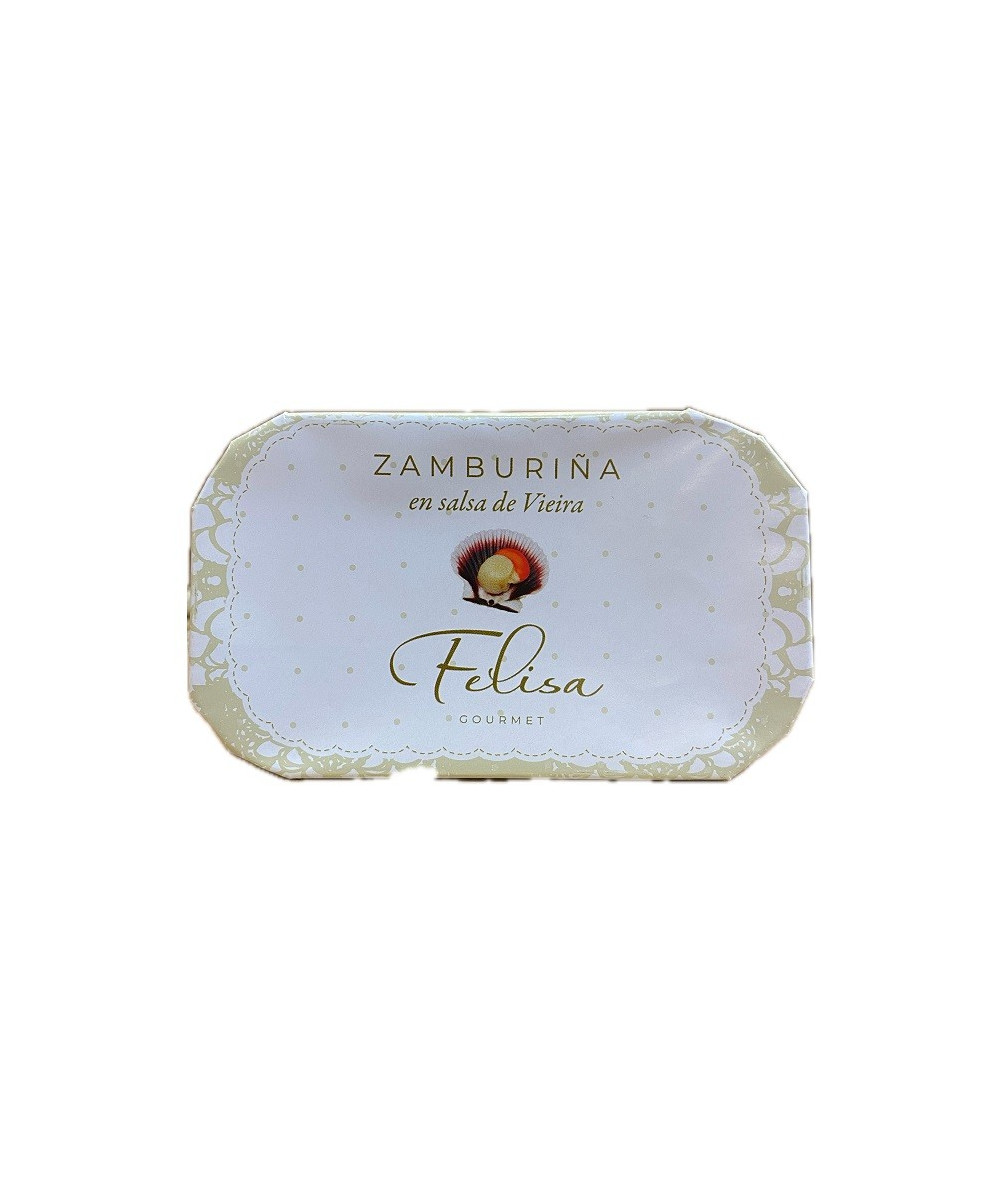 ZAMBURIÑAS EN SALSA DE VIEIRA FELISA GOURMET 110 G – BARBATE