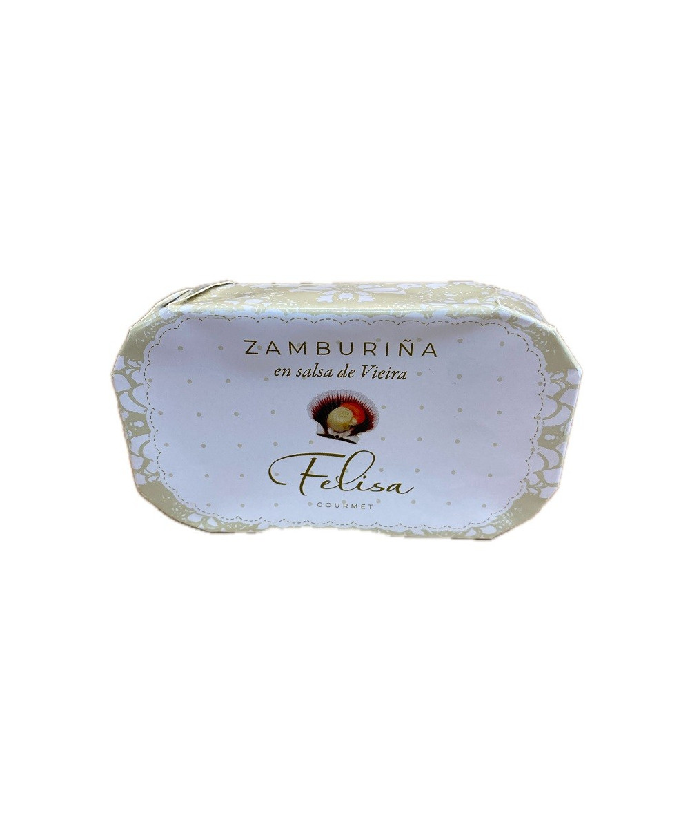 ZAMBURIÑAS EN SALSA DE VIEIRA FELISA GOURMET 110 G – BARBATE