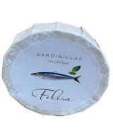 SARDINILLAS CON ALBAHACA FELISA GOURMET 115 G EN ACEITE DE OLIVA