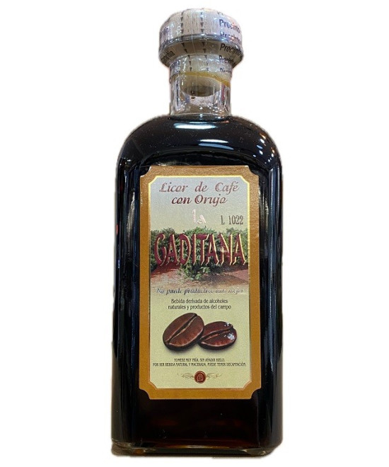 LICOR DE CAFÉ LA GADITANA 1 LITRO – BODEGAS Y DESTILERÍAS LA GADITANA