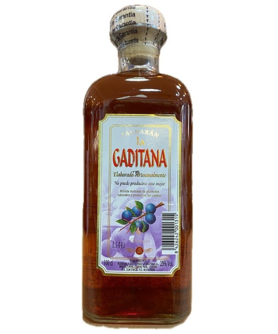 PACHARÁN ARTESANO LA GADITANA 1 LITRO – LICOR DE ENDRINAS