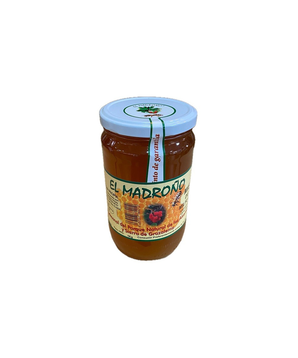 MIEL MIL FLORES EL MADROÑO 1 KG – 100% ESPAÑA Y DE CÁDIZ