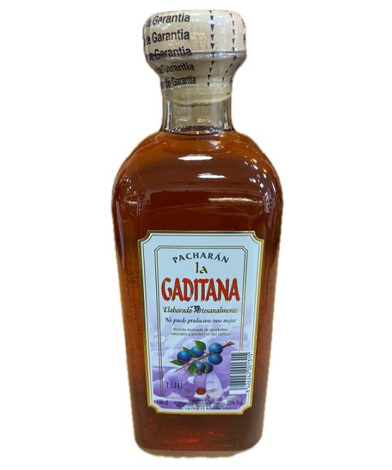 PACHARÁN ARTESANO LA GADITANA 1 LITRO – LICOR DE ENDRINAS