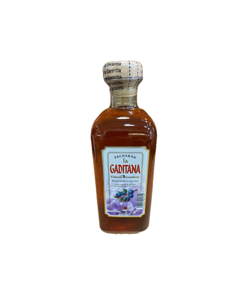 PACHARÁN ARTESANO LA GADITANA 1 LITRO – LICOR DE ENDRINAS