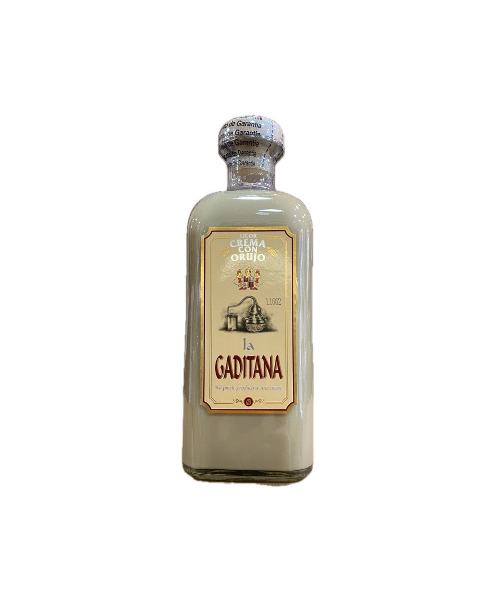 LICOR DE CREMA CON ORUJO LA GADITANA 1 LITRO – LICOR DE ORUJO Y CREMA