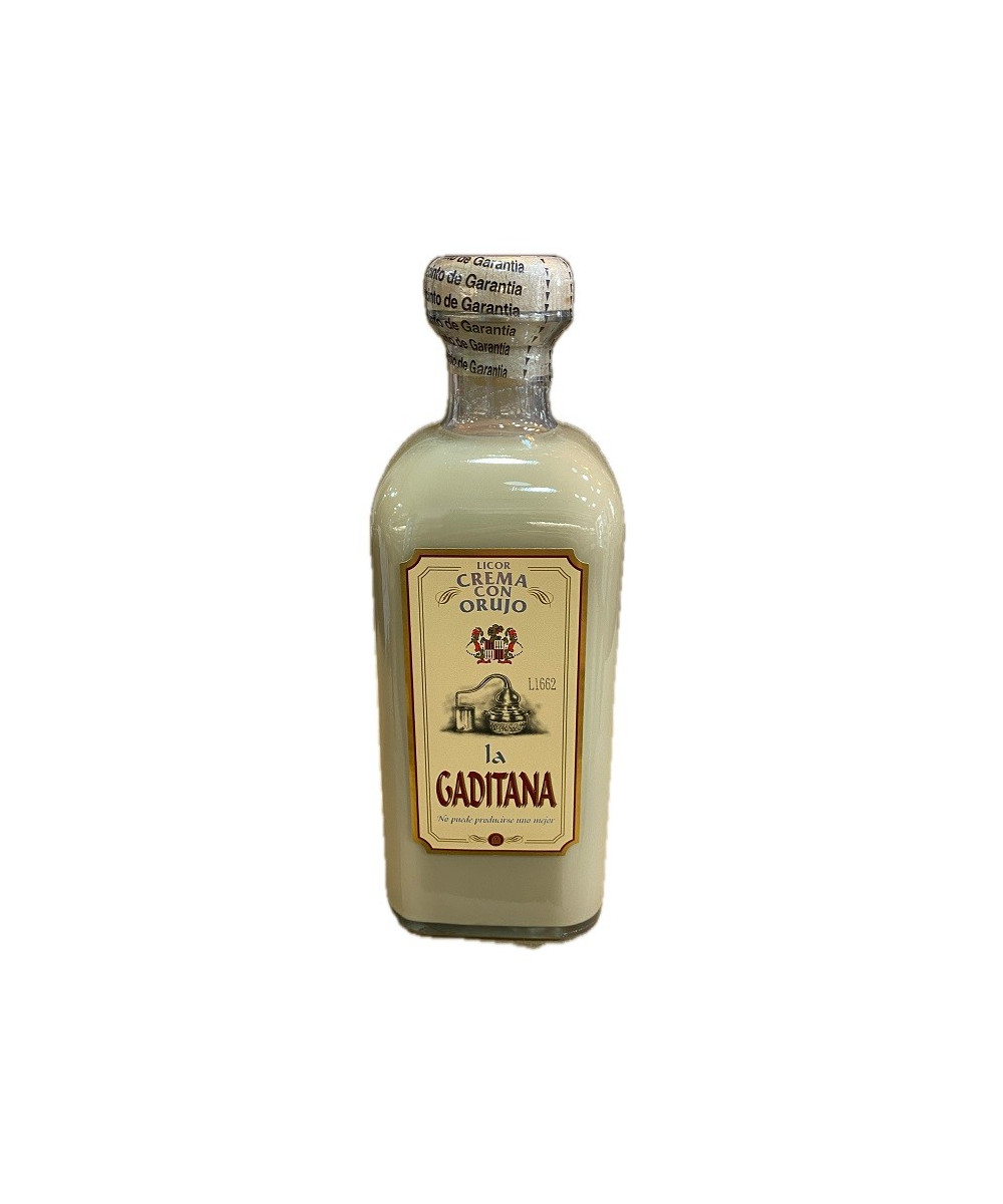 LICOR DE CREMA CON ORUJO LA GADITANA 1 LITRO – LICOR DE ORUJO Y CREMA