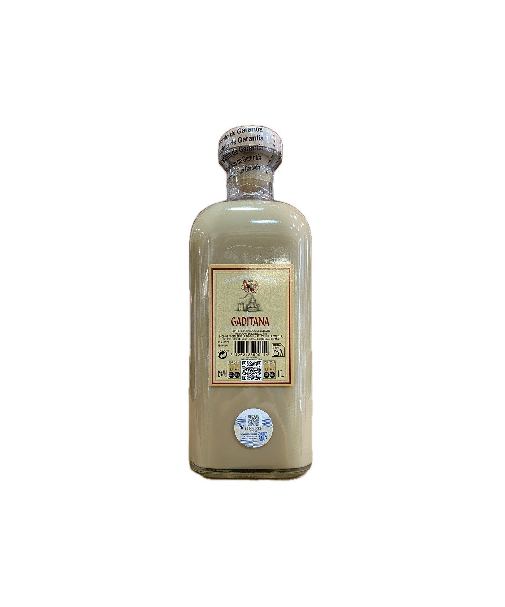 LICOR DE CREMA CON ORUJO LA GADITANA 1 LITRO – LICOR DE ORUJO Y CREMA