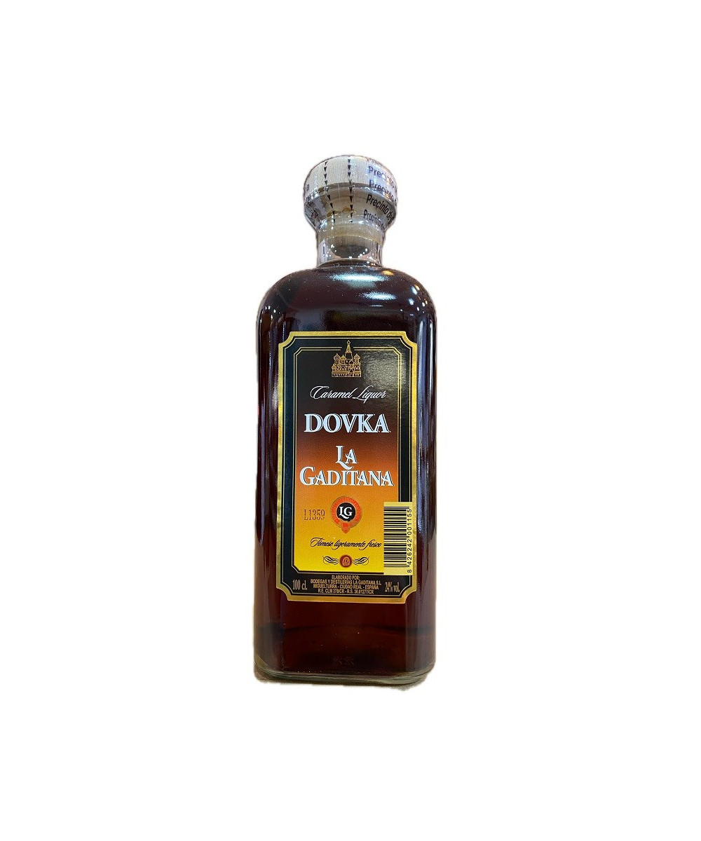 CARAMEL LIQUOR DOVKA 1 LITRO – LICOR DE CARAMELO LA GADITANA